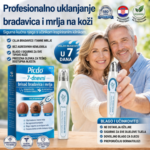 🍀🍀𝐏i𝐜𝐝o® 𝟕-𝐝𝐧𝐞𝐯𝐧𝐢 𝐨𝐝𝐬𝐭𝐫𝐚𝐧𝐣𝐢𝐯𝐚č 𝐛𝐫𝐚𝐝𝐚𝐯𝐢𝐜𝐚 𝐢 𝐦𝐫𝐥𝐢𝐚 (Rollerball bez boli, bez ožiljaka)